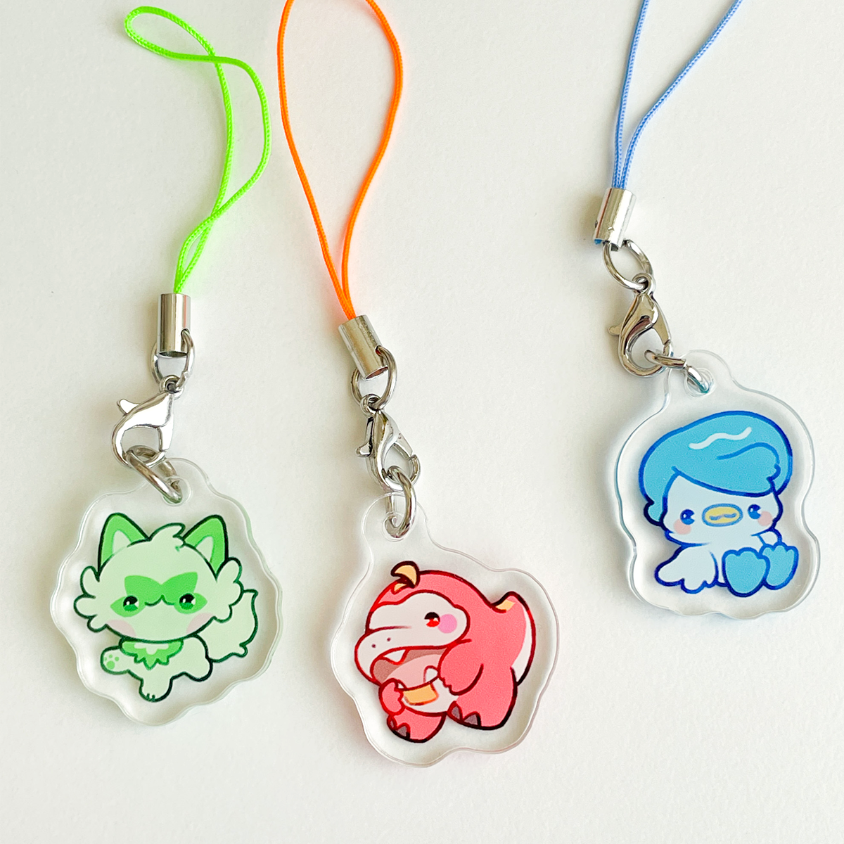 Kawaii Animal Charms Kawaii Phone Charms Kawaii Pendants Cute Charms Cute  Animal Phone Straps 