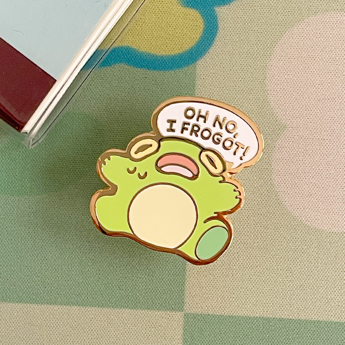 i frogot - enamel pin