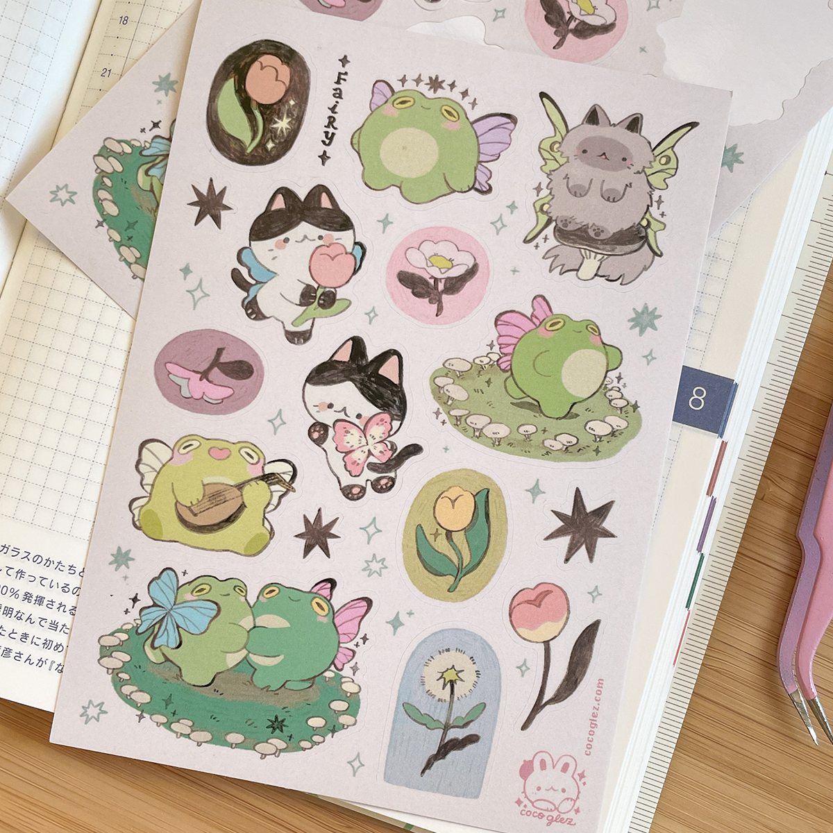 fairy - sticker sheet