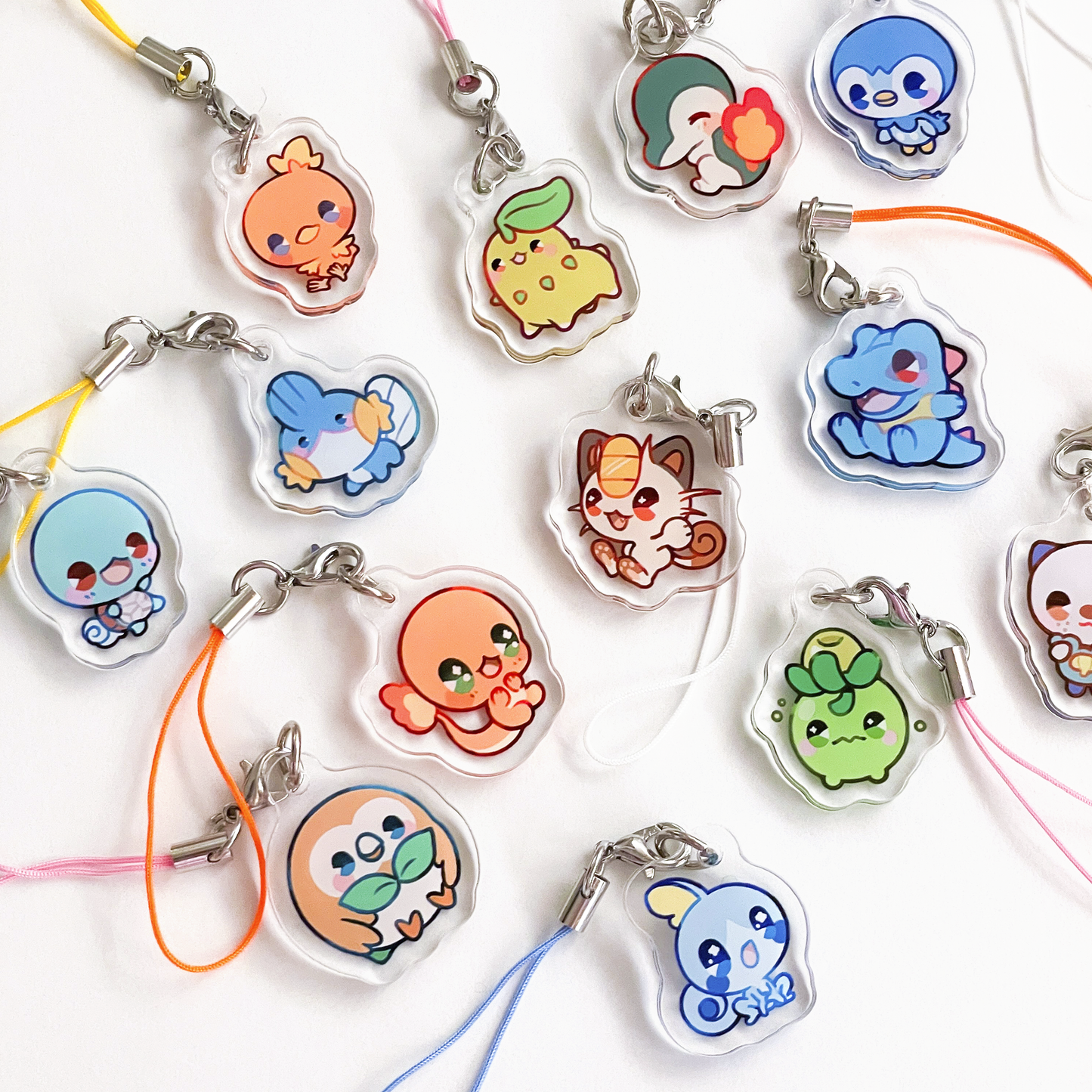 assorted pokés VOL 02 - phone charms